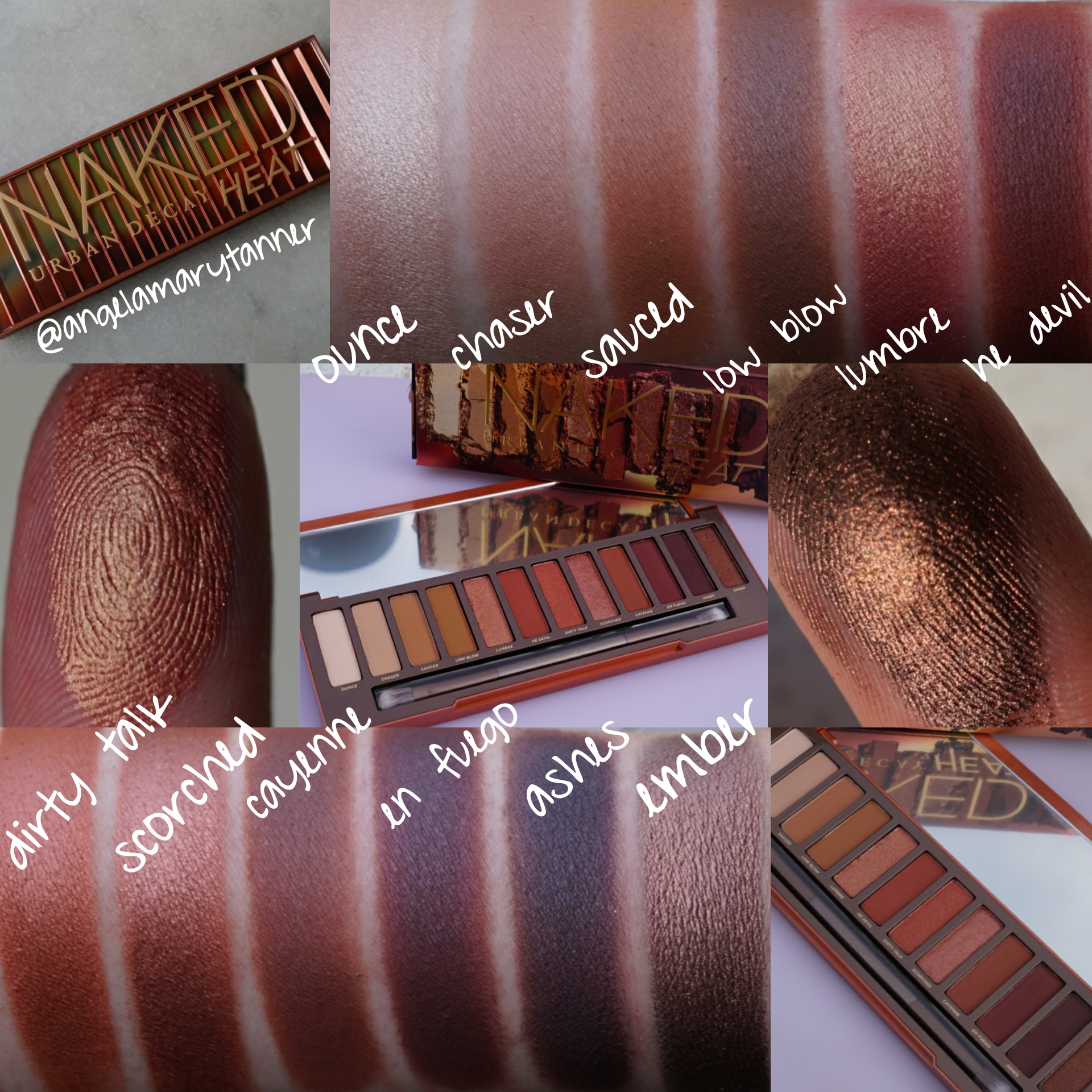 Urban Decay Naked Palette Comparison Review