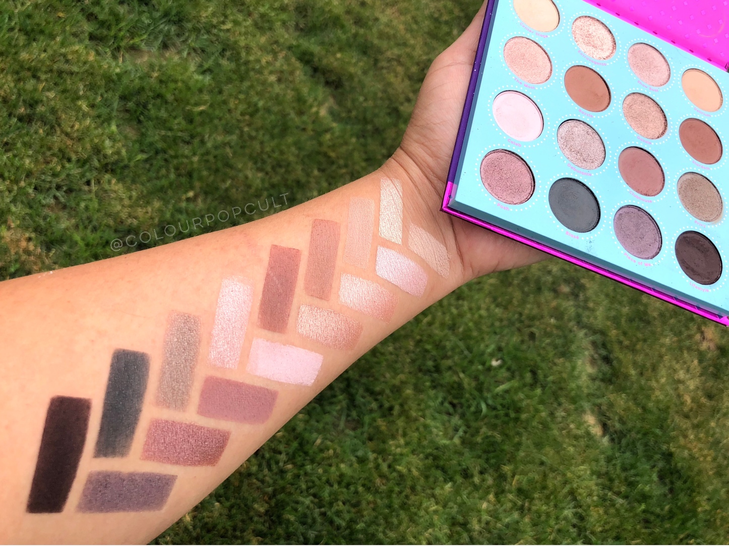 Colourpop Cosmetics FAME PALETTE - this is the first palette that came out ...